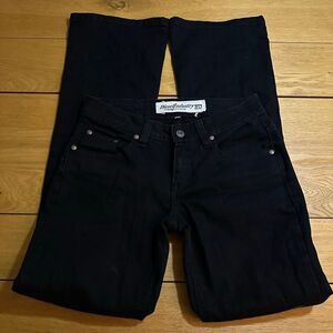 Y2K diesel black flare jeans 28